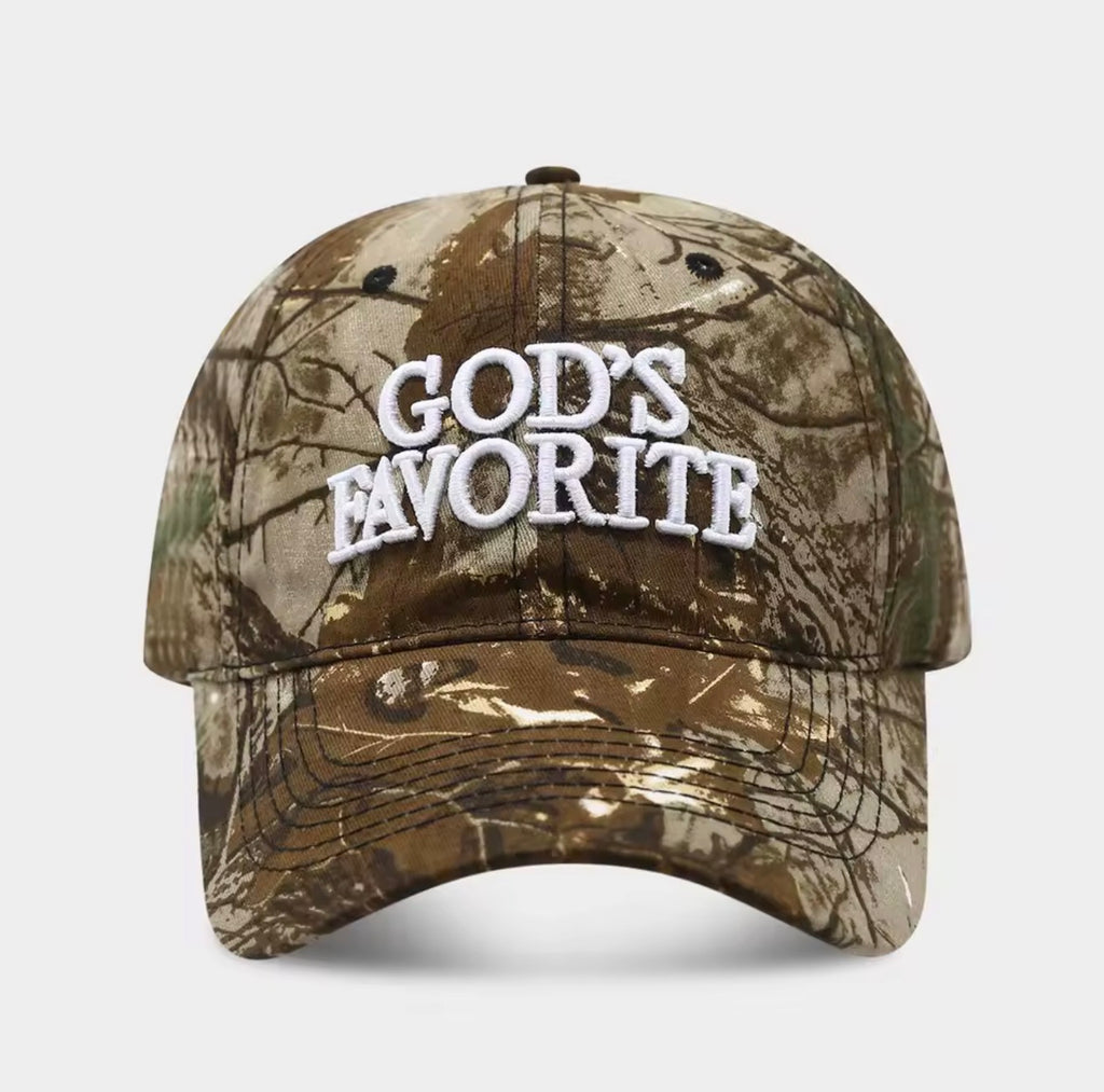 God’s Favorite Camo                (white writing)