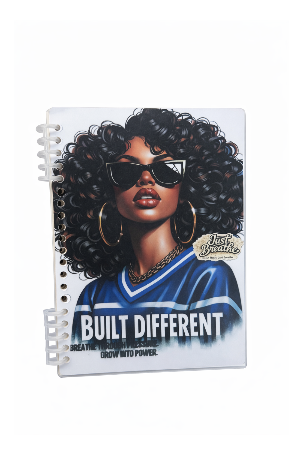 “Breathe through Pressure, Grow into Power.” Daily Notebook Journal