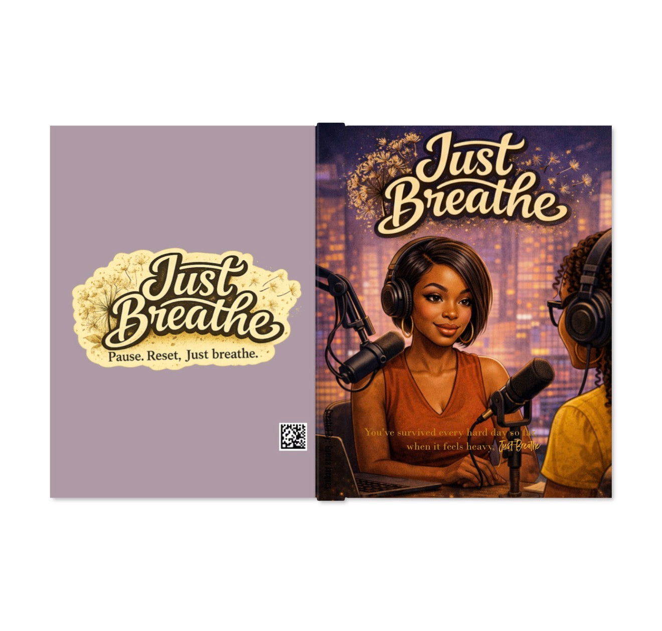 Just Breathe Daily Journal “When it feels heavy”